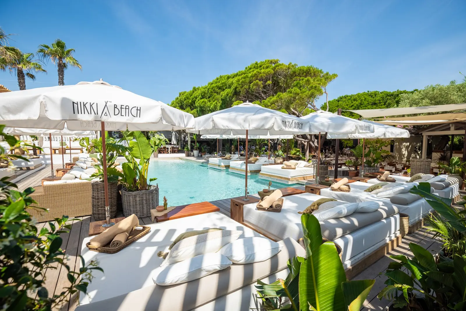 Nikki Beach — International & sushi restaurant Saint-Tropez