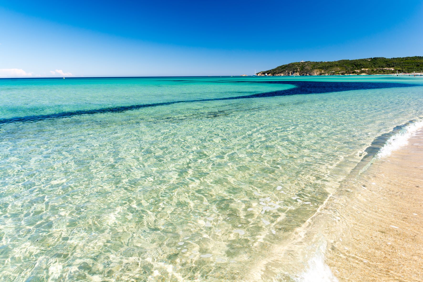 Pampelonne Bay — yacht anchor spot near Saint-Tropez