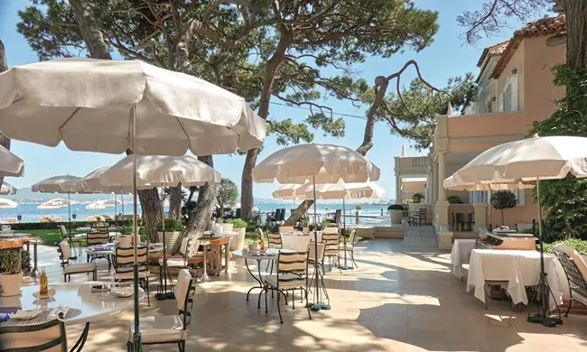 La Vague d'Or — French haute cuisine restaurant Saint-Tropez